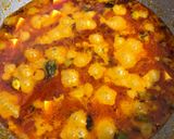 A picture of step 12 of Paneer Toofani.