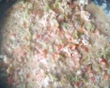 Foto del paso 3 de la receta: Fideos con verduras y pollo a la crema