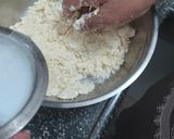 A picture of step 5 of Bakewell Coconut & Caramel Pie.