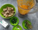 Gambar langkah 2 resipi Rendang Daging Tanpa Kerisik.