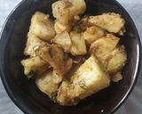 A picture of step 4 of Chatpate Falahaari Aloo.