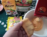 Foto langkah ke 4 dari resep Bakpao Wortel Lipat Isi Ayam.