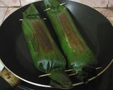 Foto langkah ke 9 dari resep Nasi bakar ayam🍗pedas komplit ala dŘ 🍛🍡 Step by step 😘.