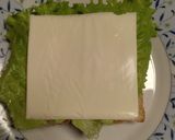 Foto langkah ke 3 dari resep 🍞Sandwich Roti Gandum🍅🥬🧀🍳.