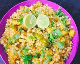 फलाहारी साबूदाना खिचड़ी (Falahari sabudana khichdi recipe in hindi) रेसिपी चरण 4 फोटो