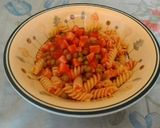 Foto del paso 6 de la receta: Pasta con jamón y arvejas
