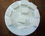 Hình bước làm 1 của món Đậu hủ chiên giòn