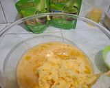 Foto langkah ke 3 dari resep Proll Tape Keju Matcha Panggang🍵🧀.