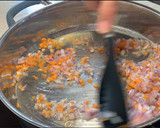 Foto del paso 5 de la receta: Risotto de sobrasada, nueces y carne en adobo