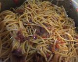 A picture of step 4 of Spaghetti.
