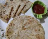 Veg Sichuan Parathas (Schezwan) recipe step 5 photo