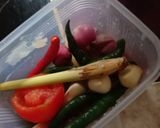 Foto langkah ke 2 dari resep Tumis Cumi cabe ijo.