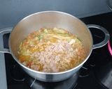 Foto del paso 4 de la receta Macarrones de atún y calabacín