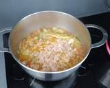 Foto del paso 4 de la receta: Macarrones de atún y calabacín