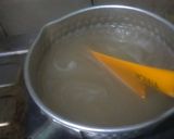 Foto langkah ke 8 dari resep Puding Mawar Taro Leci.
