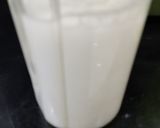 A picture of step 2 of Sanja (Sooji upma with buttermilk).
