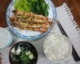 Hình bước làm 4 của món Tôm nướng bơ tỏi