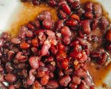 Foto langkah ke 2 dari resep Oshiruko/Patjuk (sweet azuki red bean porridge) | bubur kacang merah🫘.