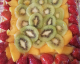 Foto del paso 3 de la receta: Tarta de frutas y crema