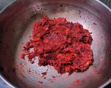 A picture of step 5 of Beetroot Kebab.