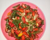 Foto langkah ke 5 dari resep Oseng Kulit Mlinjo.
