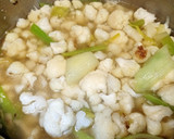 Foto del paso 6 de la receta: Crema de coliflor con almendras