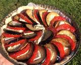 Pizza aux légumes d’été et chèvre étape de la recette 2 photo