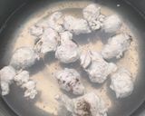 Hình bước làm 3 của món Canh rau muống nấu mọc