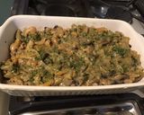 Une image de l'étape 15 de Ciocches multicolores en gratin aux champignons et fromage de chèvre.