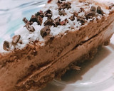 Foto del paso 5 de la receta: Cheesecake de crema de cacahuete (muy saludable)
