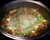 Foto del paso 4 de la receta: Sopa de hortalizas con garbanzos y fideos