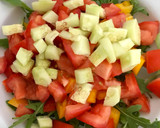 Foto del paso 2 de la receta: Ensalada de alubias rojas con rúcula