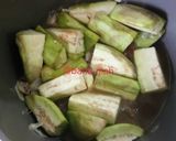 Foto langkah ke 3 dari resep Tumis Pare Terong Teri Putih Telor.