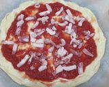 Pas rețetă Pizza rapidă 9 fotografie