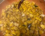 Raw Banana Poriyal recipe step 5 photo