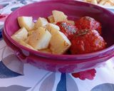 Foto del paso 8 de la receta: Albóndigas con Tomate y Patatas