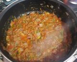 Foto del paso 16 de la receta Garbanzos con bacalao y toque de aceite de perejil y ajo