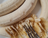 Foto del paso 1 de la receta: Budincito "fit" de banana 🍌 Sin azúcar, sin edulcorante, sin miel, sin agave, sin harina 🍌