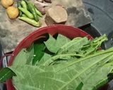 Foto langkah ke 1 dari resep Tumis Daun Pepaya.