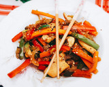 Foto del paso 3 de la receta: Wok de vegetales y pollo