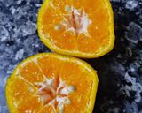 A picture of step 1 of Orange juice.