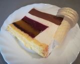 Tort w torcie z lodami na zimno krok przepisu 10 zdjęcie