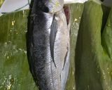 Gambar langkah 2 resipi 24:9:26 - Ikan cencaru bakar daun pisang.