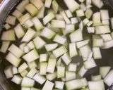 A picture of step 2 of Kancha Aam Pulao.