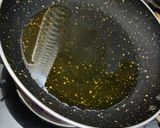 A picture of step 2 of Green moong- jaggery ladoos (saboot moong- gur ke laddoo).