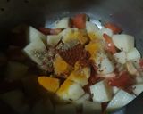 A picture of step 2 of Aalu ki sabji.