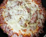 Foto langkah ke 7 dari resep Pizza teflon rumahan.