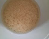 A picture of step 1 of Mango Phirni.
