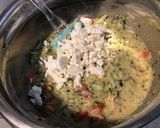 Une image de l'étape 9 de Flan aux tomates, courgette et feta.