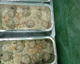 Gambar langkah 4 resipi Baked Macaroni with Meatball 🇮🇹.